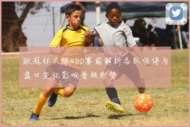 欧冠杯买球app赛前解析各队伤停与盘口变化影响晋级形势